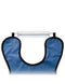 X-Ray Apron Hangers Standard 15” x 2” White Coated Stainless Steel